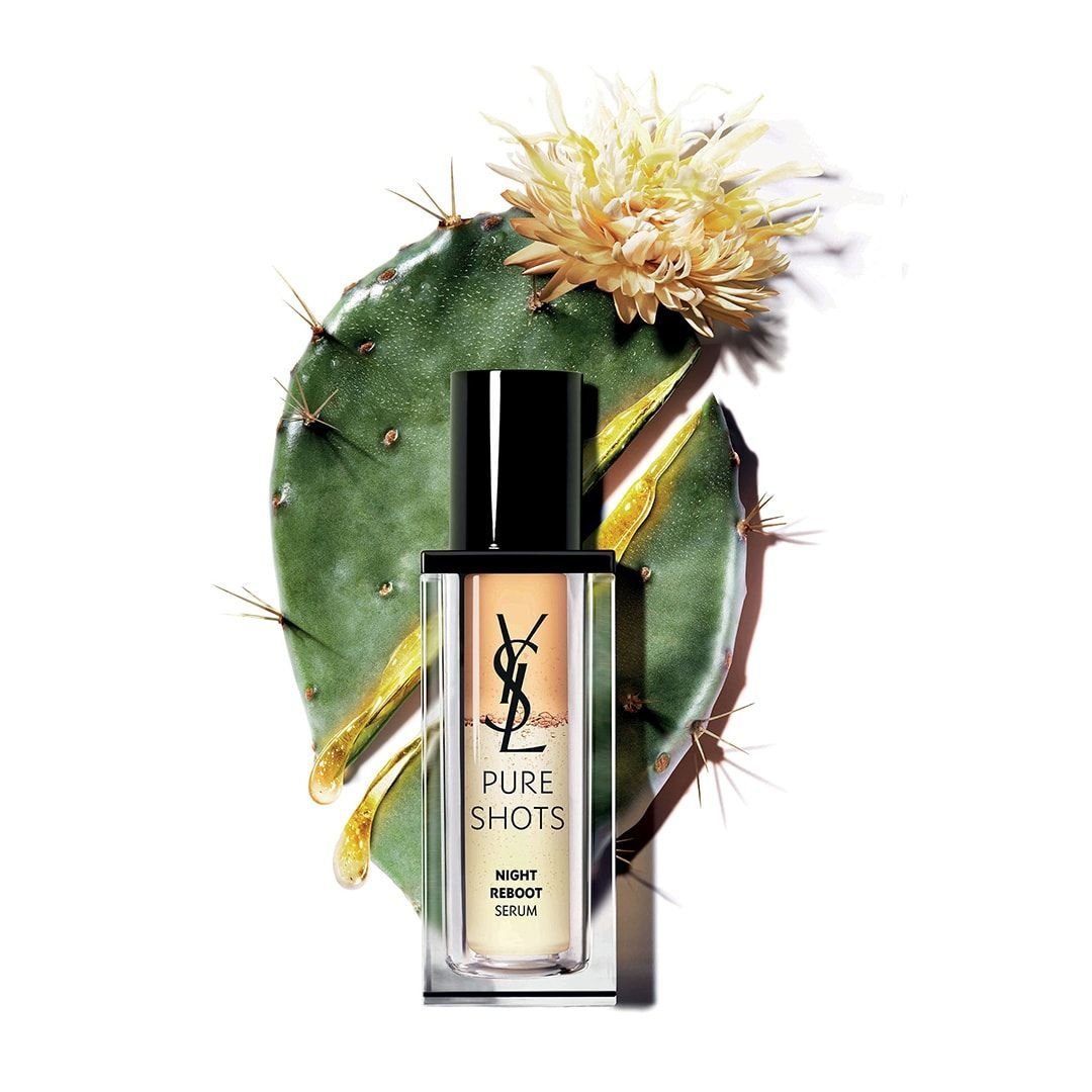 2025 loreal luxe brand ysl beauty night reboot serum cactus flower