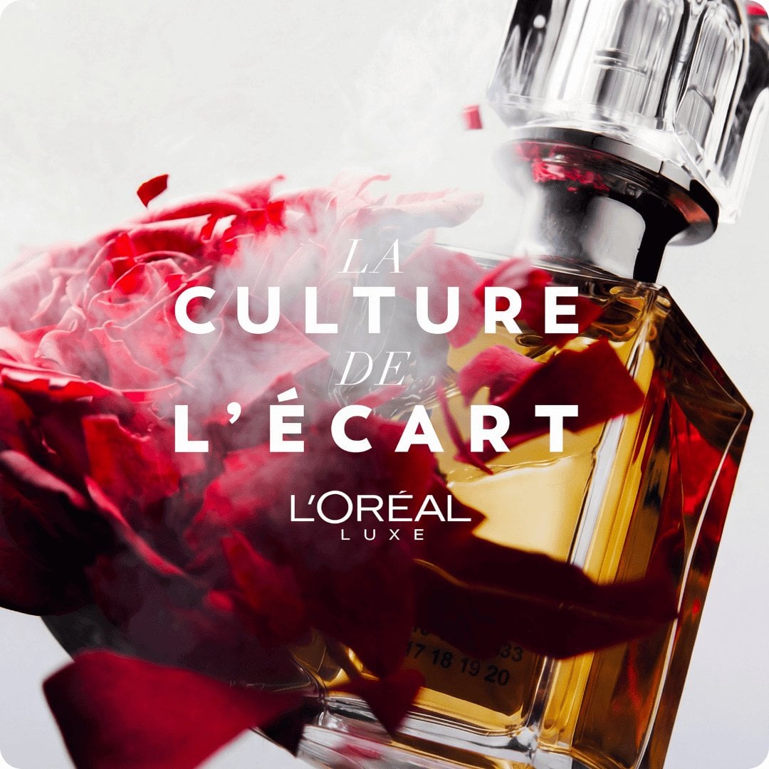 2026 luxe division perfume bottle red rose