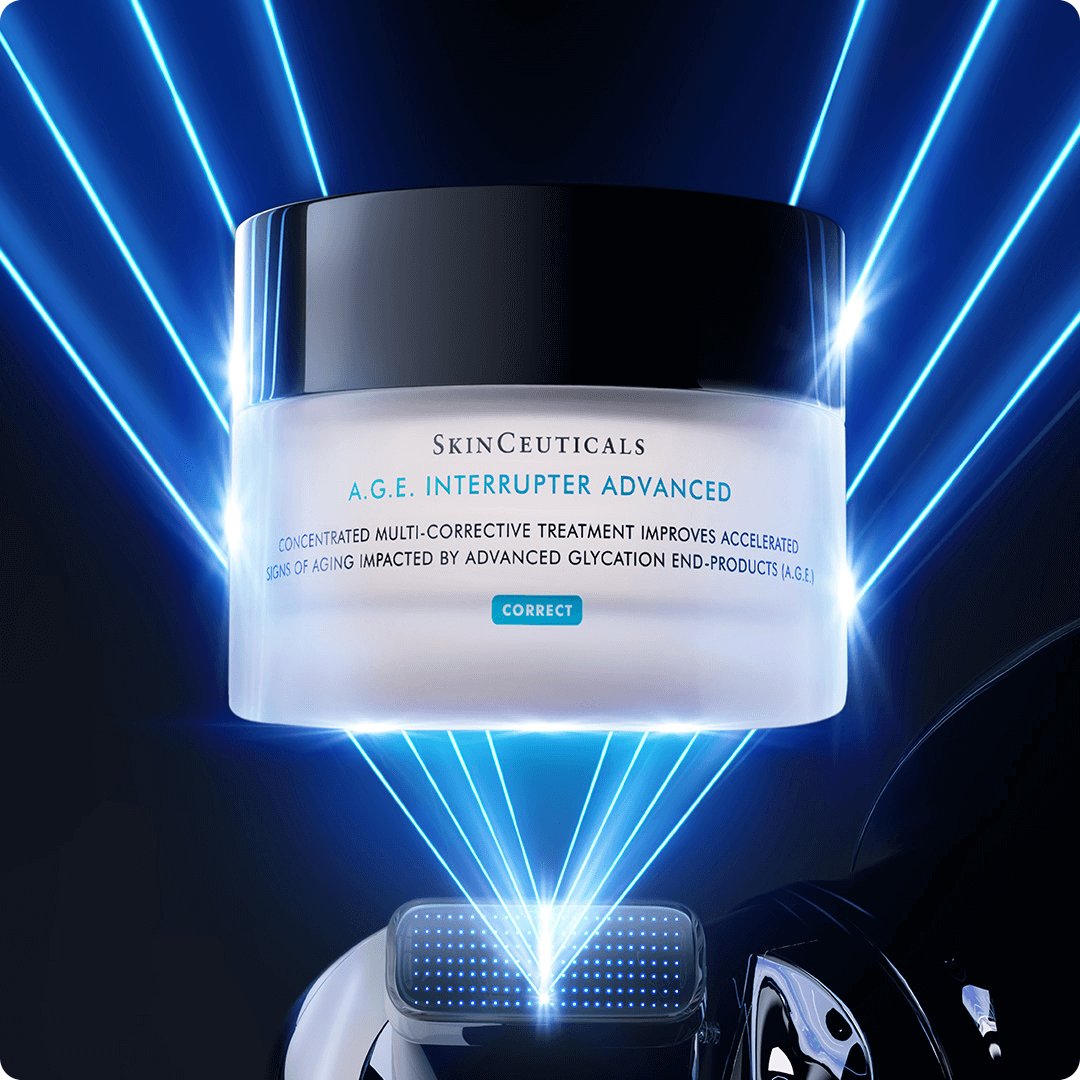 2025 Skincecuticals luxe brand age interrupter advanced cream white bottle