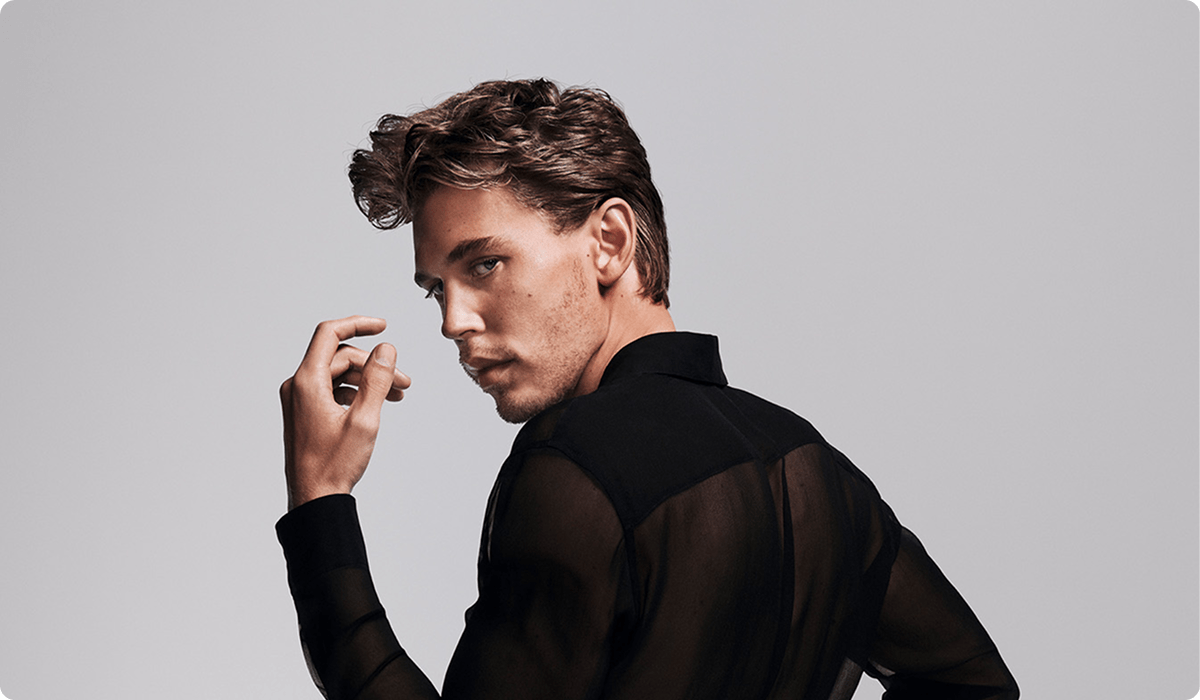 2026 luxe division brand ysl beauty man in black see through shirt posing